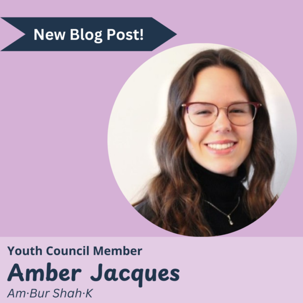 Youth council member Amber Jacques new blog post